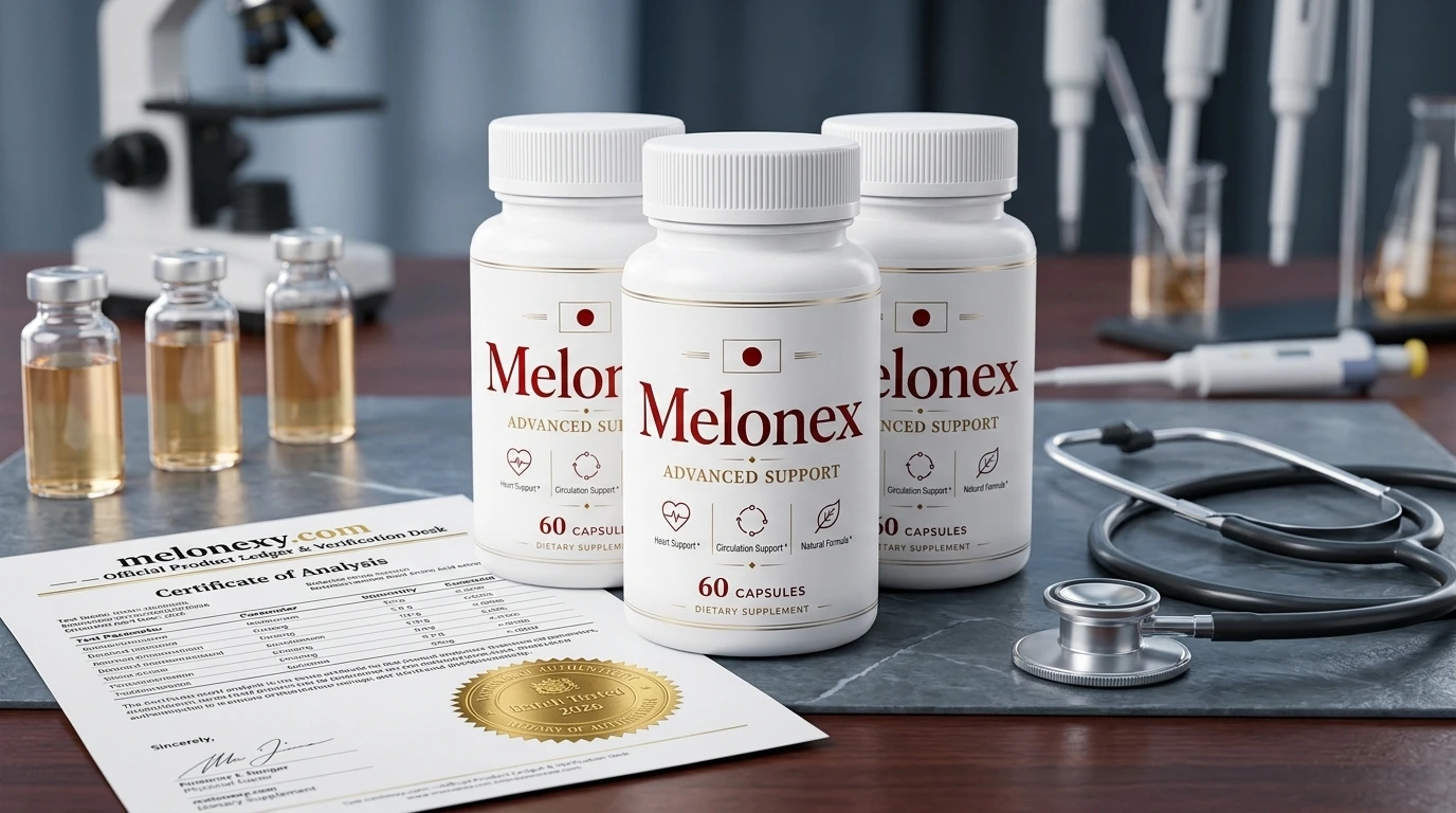 Melonex Certificate of Analysis & Official Product Ledger - melonexy.com